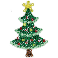 Hama Stiftplatte midi "Weihnachtsmann", weiß