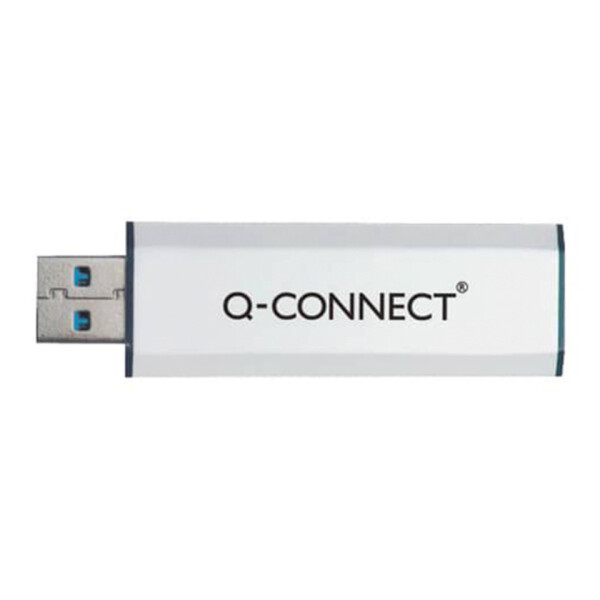 Q-CONNECT USB Stick 3.0 super speed inkl. URA, 64 GB, silber KF16371
