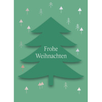 CACTUS Mini-Weihnachtskarte "Stern"