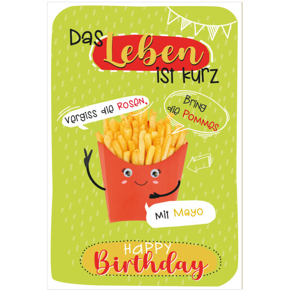 SUSY CARD Geburtstagskarte Wiggle "Cupcake"