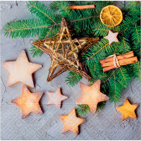 SUSY CARD Weihnachts-Motivservietten "Sterne"