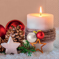 SUSY CARD Weihnachts-Motivservietten "Kerze"