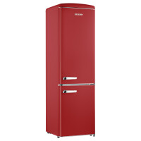 SEVERIN Retro-Kühl- Gefrierkombination RKG 8917, rot