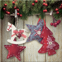SUSY CARD Weihnachts-Motivservietten "Baumschmuck"