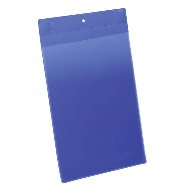 DURABLE Neodym-Magnettasche, DIN A4 hoch, blau