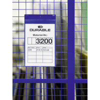 DURABLE Neodym-Magnettasche, DIN A4 hoch, blau