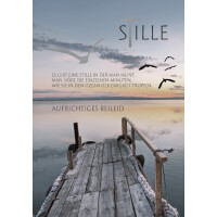 CACTUS Trauerkarte "Kreuz mit rosa Rosen"