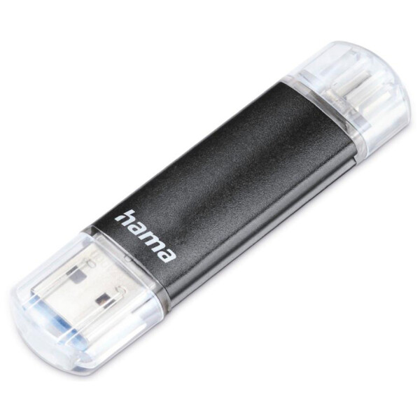 hama USB 3.0 Speicherstick "Laeta Twin", 16 GB, schwarz