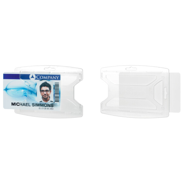 DURABLE Ausweishalter "reXycle", f&uuml;r 1 Karte, transparent