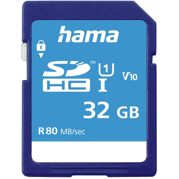 hama Speicherkarte SecureDigital HC, Klasse 10, 16 GB