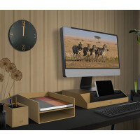 UNiLUX Wanduhr Quarzuhr SAVANA, Durchmesser: 300 mm, schwarz