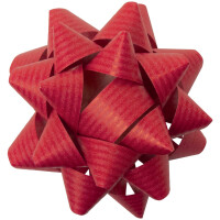 CACTUS Geschenkrosette, 80 mm, farbig sortiert