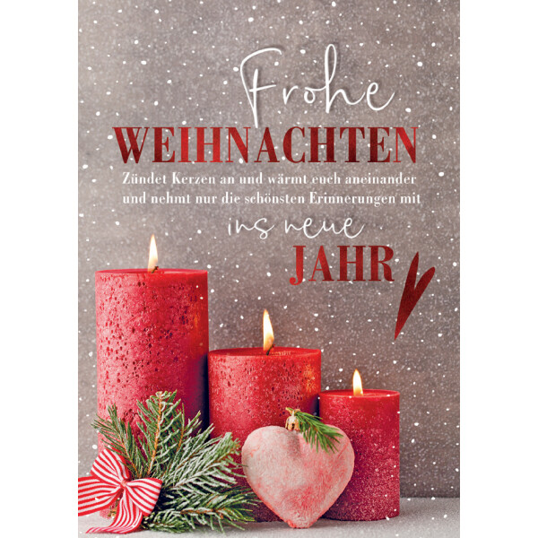CACTUS Weihnachtskarte "Frohe Weihnachten"