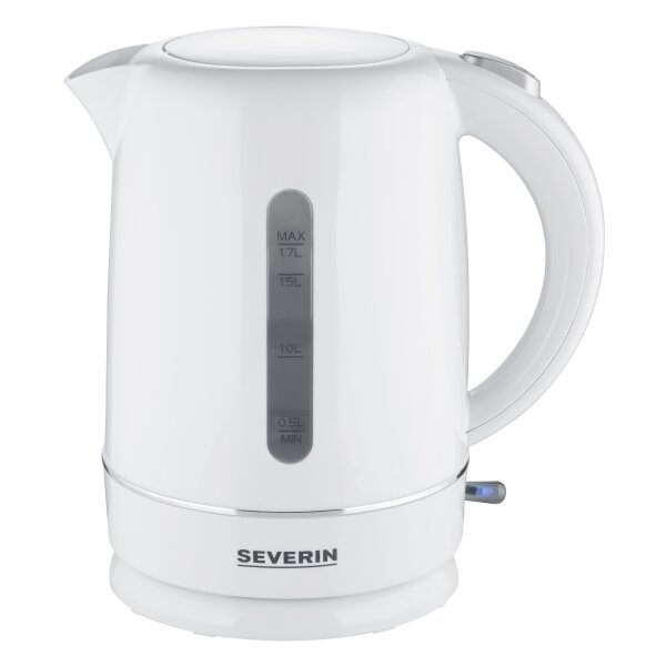 SEVERIN Wasserkocher WK 4325, 1,7 Liter, wei&szlig;