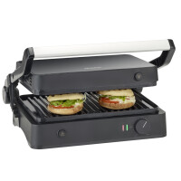 SEVERIN Kontaktgrill SEVINI Lite KG 2398, Glas schwarz