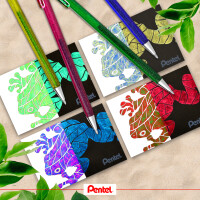 Pentel Hybrid Gel-Tintenroller "Dual Pen",...