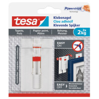 tesa Powerstrips Klebenagel für Tapete und Putz, 1,0 kg