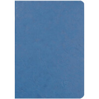 Clairefontaine Notizbuch AGE BAG, DIN A5, blanko, blau