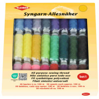 KLEIBER Nähgarn-Set Syngarn Allesnäher, 30 x...