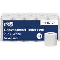 TORK Toilettenpapier, 2-lagig, weiß, Großpackung