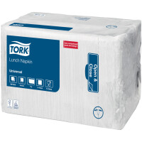 TORK Lunch-Servietten, 325 x 325 mm, 1-lagig, weiß