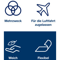 TORK Allzweck-Reinigungstücher, 415 x 355 mm,...