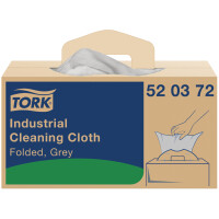 TORK Industrie-Reinigungstücher, 415 x 355 mm, grau