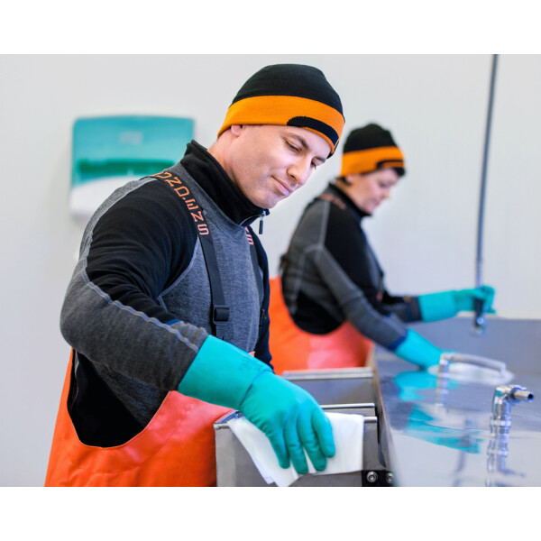 TORK Industrie-Reinigungstücher, 415 x 355 mm, grau