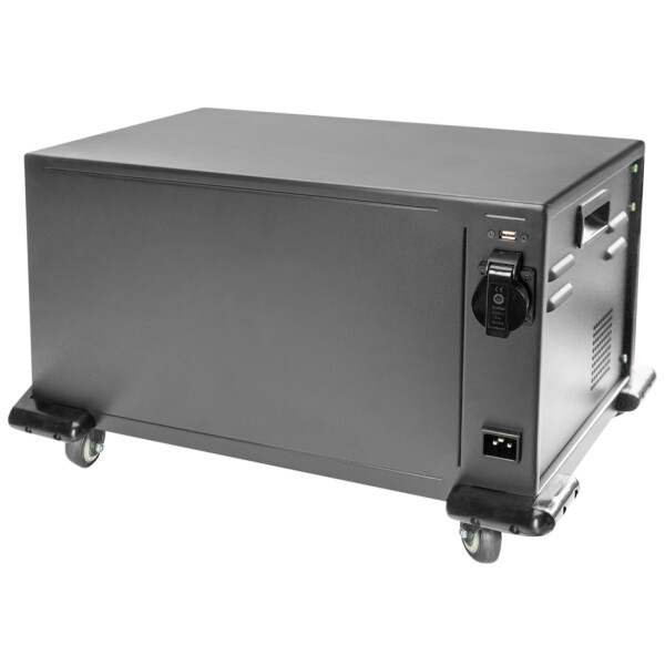 DIGITUS Mobiler Ladeschrank für Tablets, 16 Ladeplätze