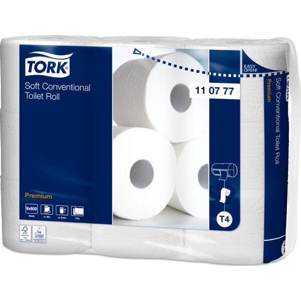 TORK Toilettenpapier, 2-lagig, weiß