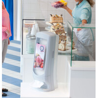 TORK Xpressnap Servietten-Spender SIGNATURE LINE, schwarz