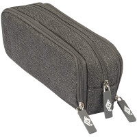 WEDO Schlamper-Etui Denim, Polyester, blau