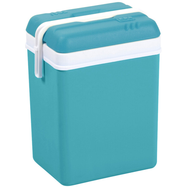 EDA Kühlbox, Kunststoff, 15 Liter, grau lagunenblau