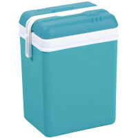 EDA Kühlbox, Kunststoff, 15 Liter, grau lagunenblau