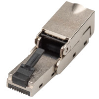 DIGITUS Feldstecker, Kat. 6A, geschirmt, biegbar