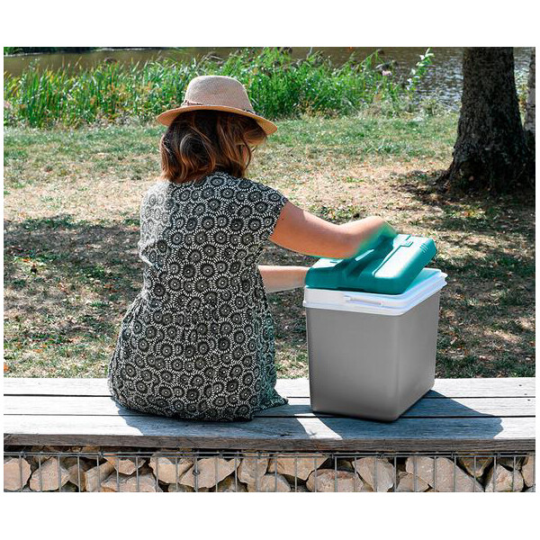 EDA Kühlbox, Kunststoff, 15 Liter, lagunenblau