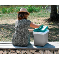 EDA Kühlbox, Kunststoff, 15 Liter, lagunenblau