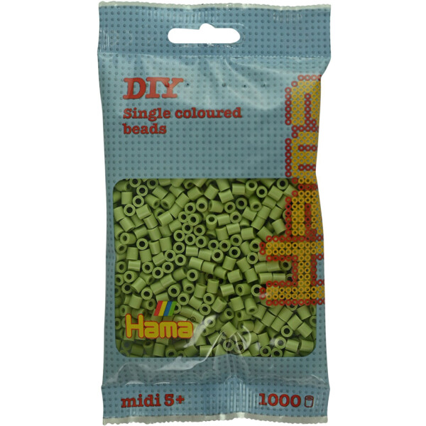 Hama Bügelperlen midi, matcha, im Beutel