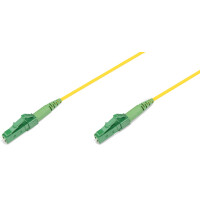 DIGITUS Glasfaser-Simplex-Patchkabel, LC APC - LC APC, 1,0 m