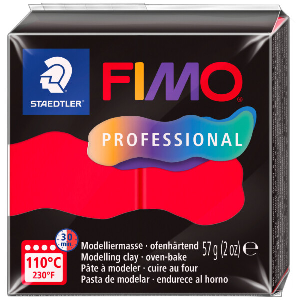 FIMO PROFESSIONAL Modelliermasse, ofenhärtend, 57 g, magenta