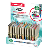 uni-ball Tintenroller eye fine UB157E, 120er Display
