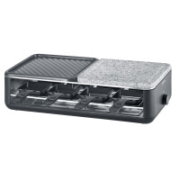 SEVERIN Raclette-Grill RG 2366, Naturgrillstein Grillplatte