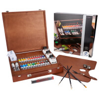 ROYAL TALENS Van Gogh Holzkoffer-Set Ölfarben Expert