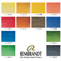 ROYAL TALENS REMBRANDT Aquarellfarben-Set, Tuben