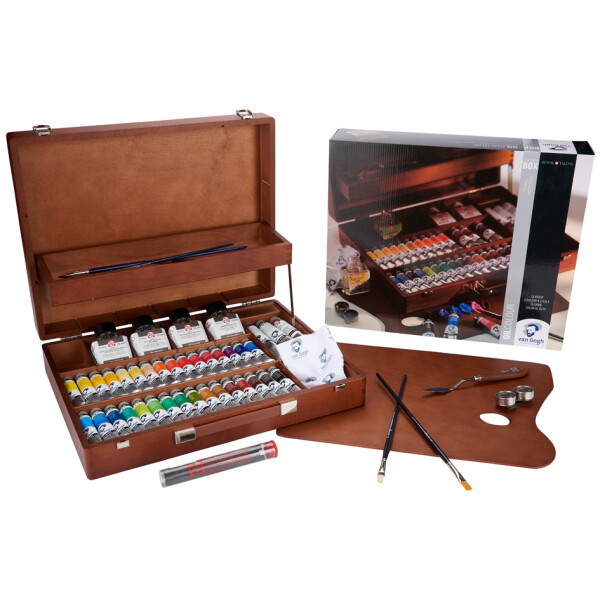 ROYAL TALENS Van Gogh Holzkasten-Set &Ouml;lfarbe Superior
