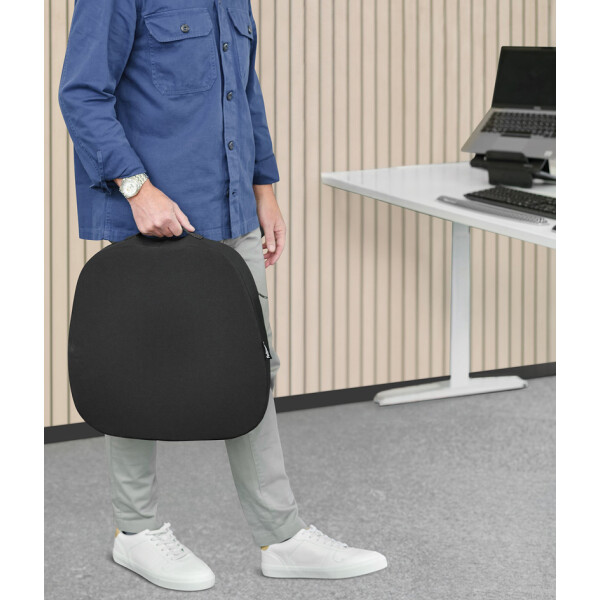 Fellowes Keilkissen Breyta, schwarz
