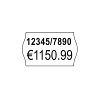 AVERY Preisauszeichner-Etiketten, 26 x 12 mm, gelb