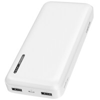 LogiLink Powerbank 20.000 mAh, 2x USB-A, 1x USB-C, schwarz