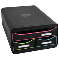 EXACOMPTA Schubladenbox SMALL-BOX, 3 Schübe,...