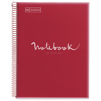 MIQUELRIUS Collegeblock "Notebook EMOTIONS", DIN A4,hellblau